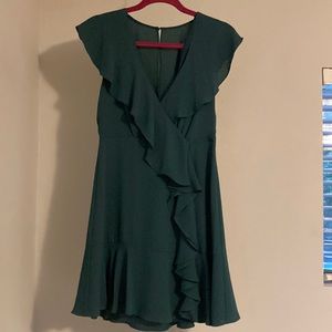 BCBG Maxazria ruffle dress